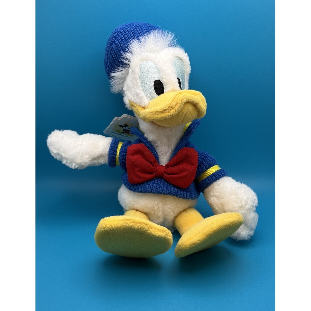 Vintage Donald Duck Bean Bag Plush Classic Exclusive Walt Disney Parks with Tags
